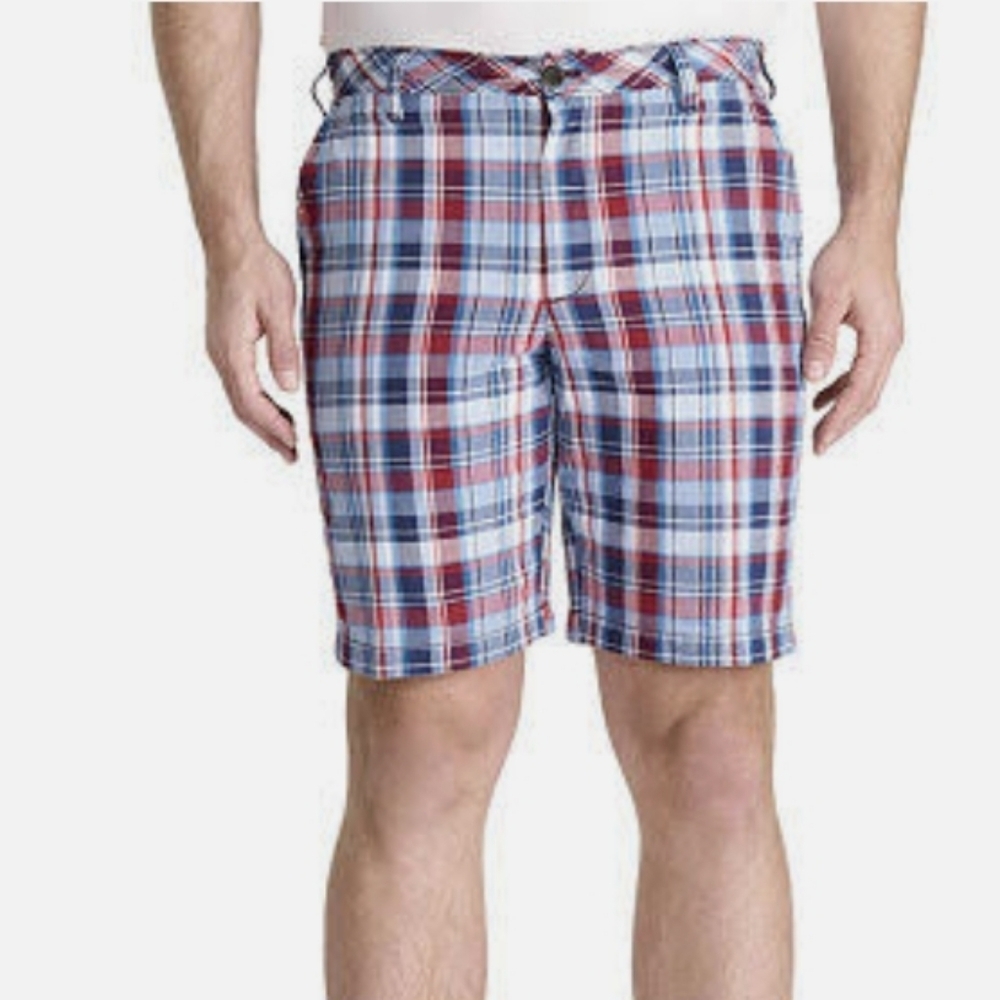 NWT Izod Classic Fit Madras Shorts